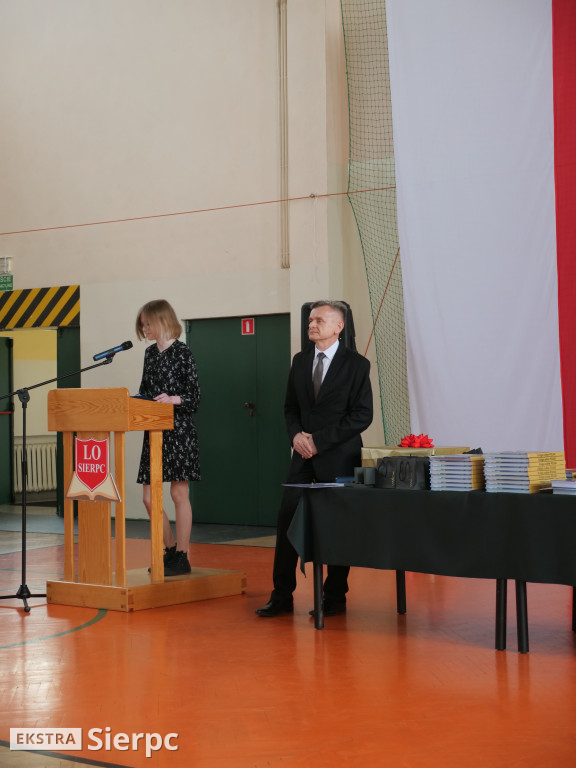 Zakończenie klas IV w LO w Sierpcu