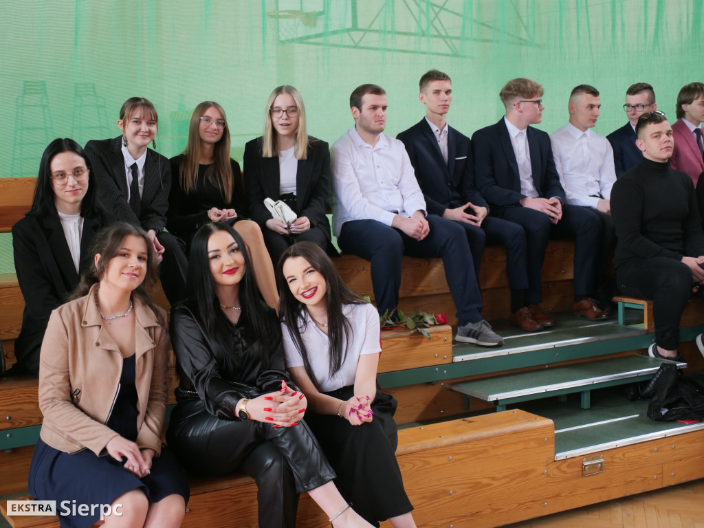 Zakończenie klas IV w LO w Sierpcu