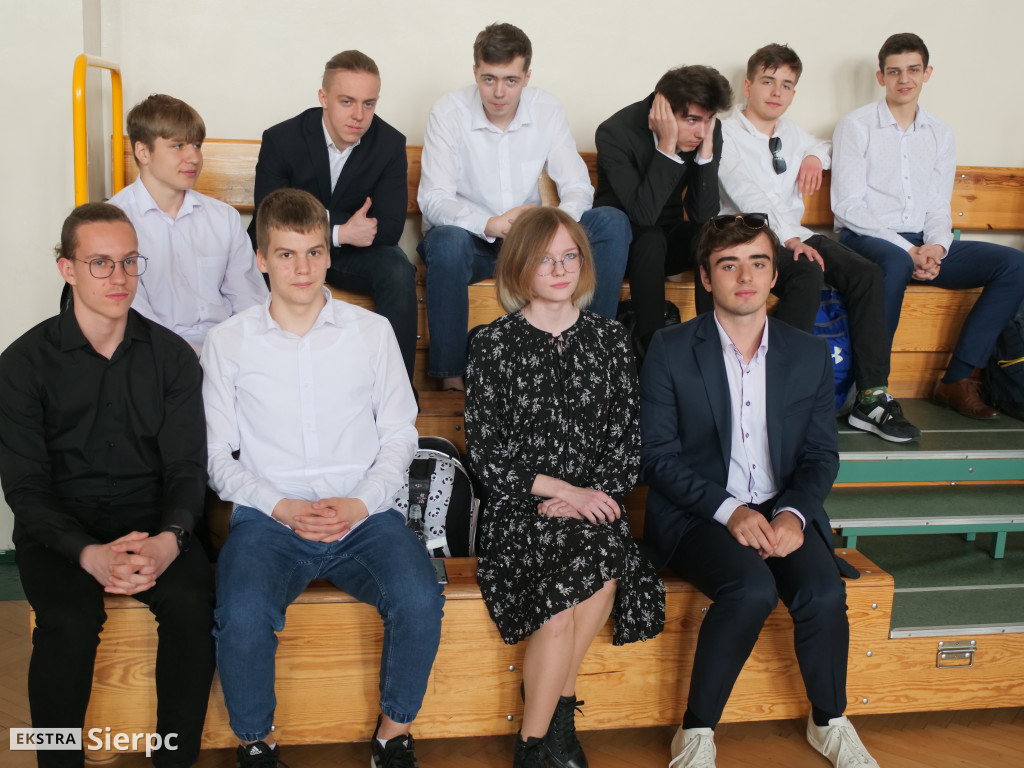 Zakończenie klas IV w LO w Sierpcu
