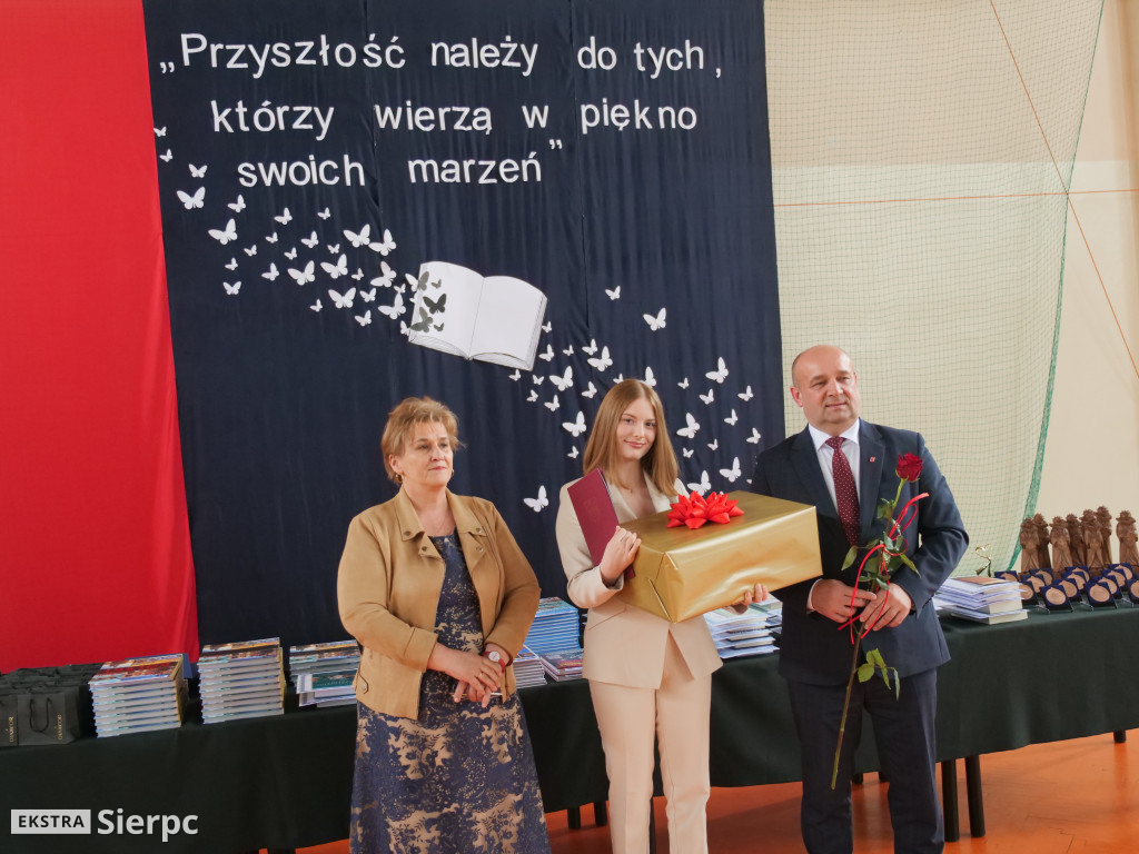 Zakończenie klas IV w LO w Sierpcu
