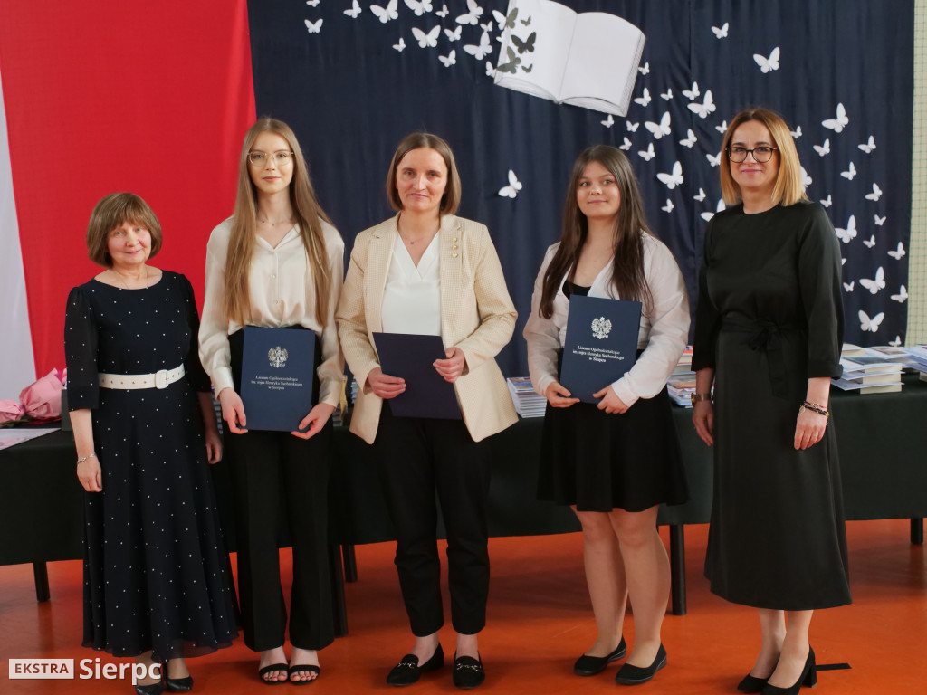 Zakończenie klas IV w LO w Sierpcu