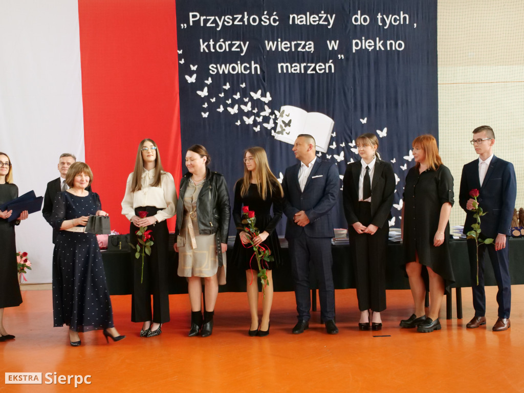 Zakończenie klas IV w LO w Sierpcu
