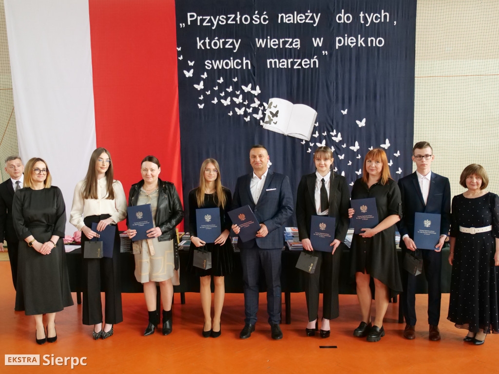 Zakończenie klas IV w LO w Sierpcu