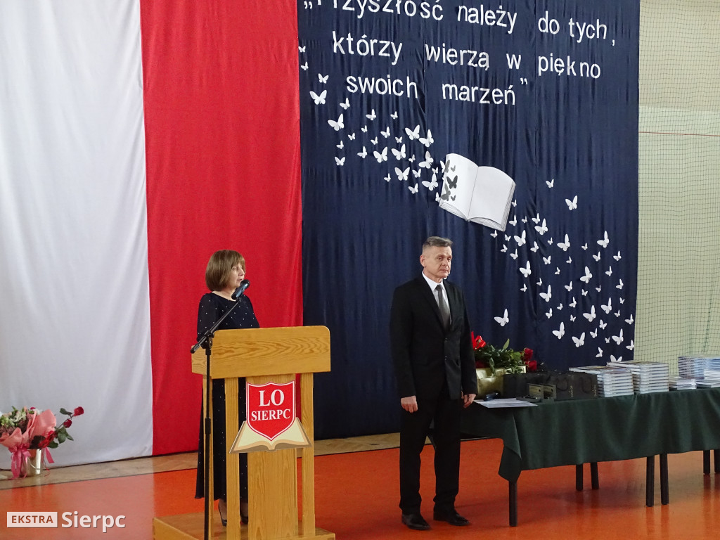 Zakończenie klas IV w LO w Sierpcu