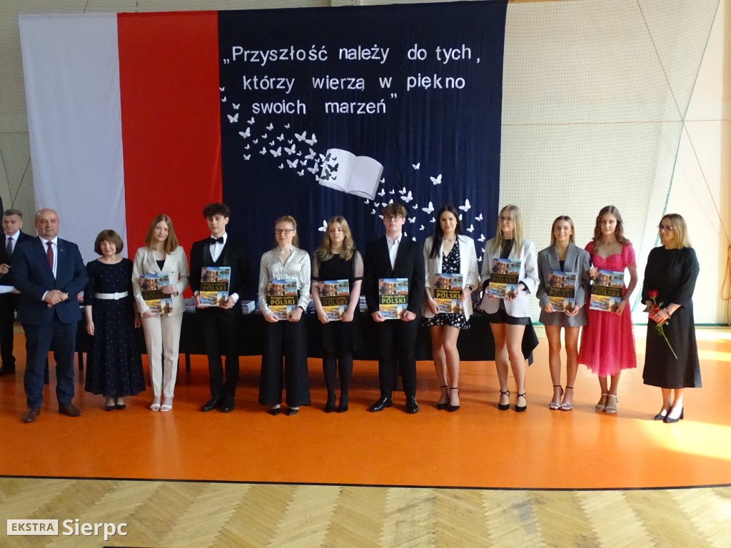 Zakończenie klas IV w LO w Sierpcu