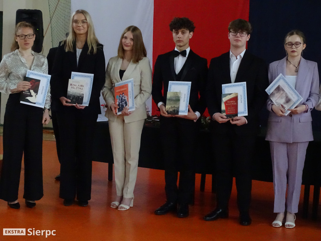 Zakończenie klas IV w LO w Sierpcu