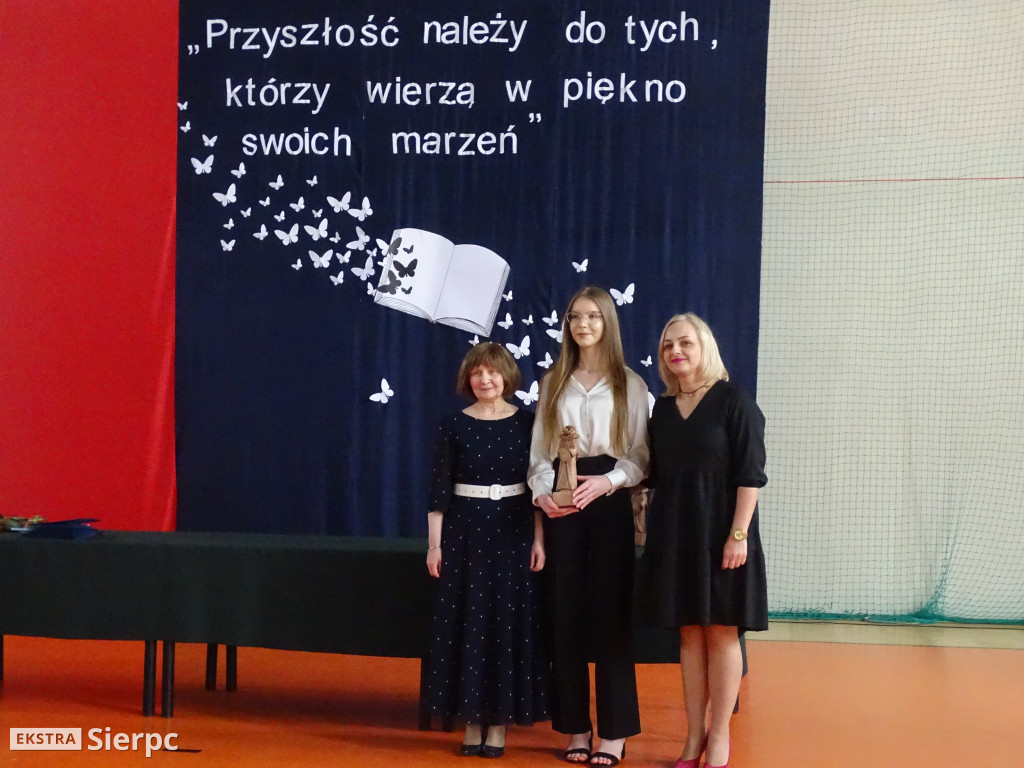 Zakończenie klas IV w LO w Sierpcu