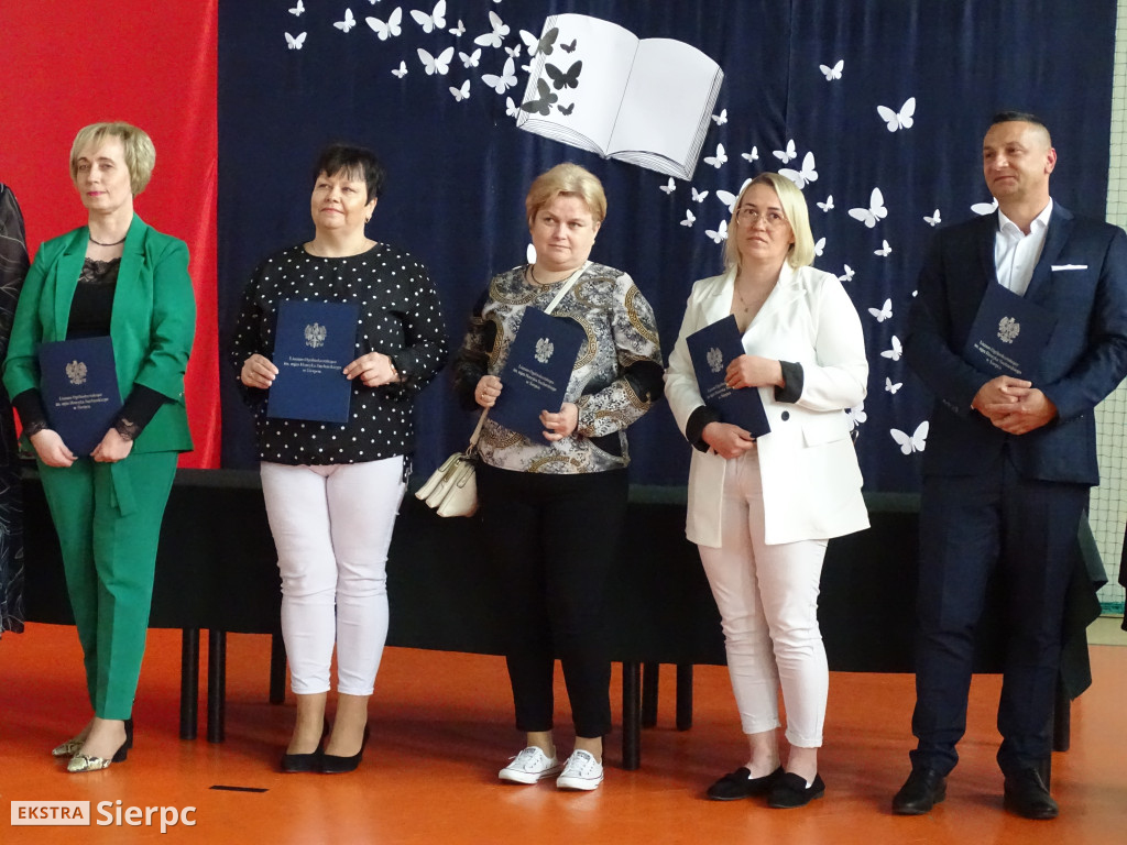 Zakończenie klas IV w LO w Sierpcu