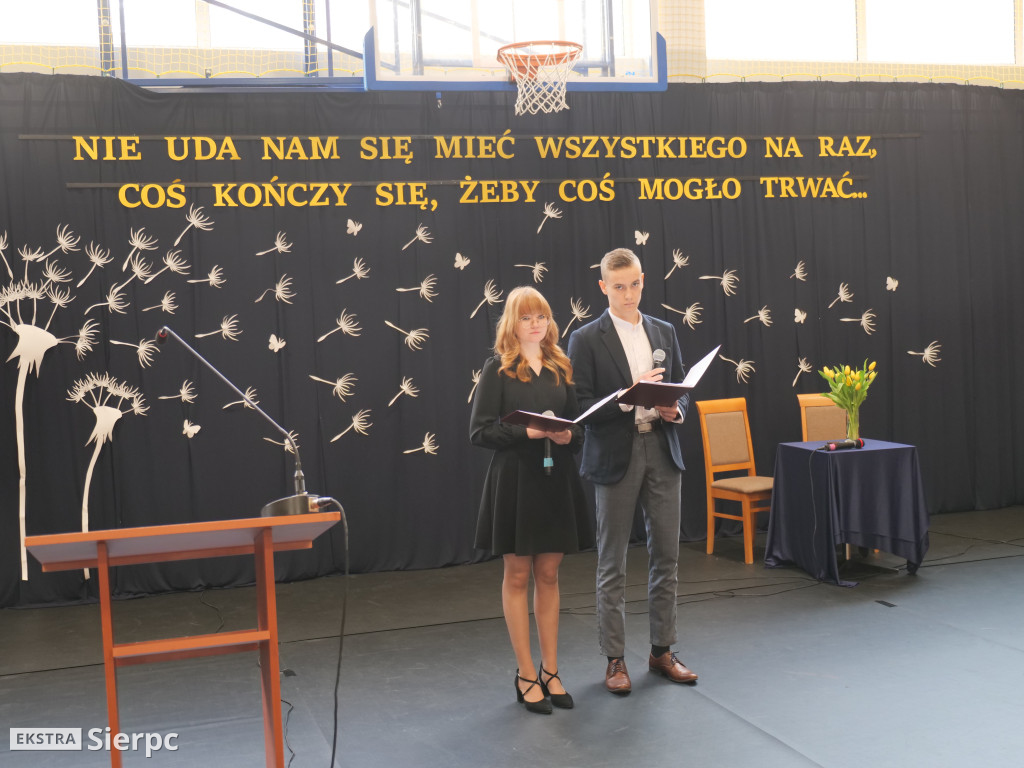 Zakończenie roku dla klas maturalnych w ZS nr 1