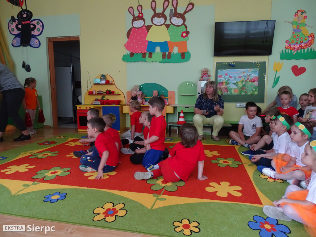 Sportowe zawody przedszkoli