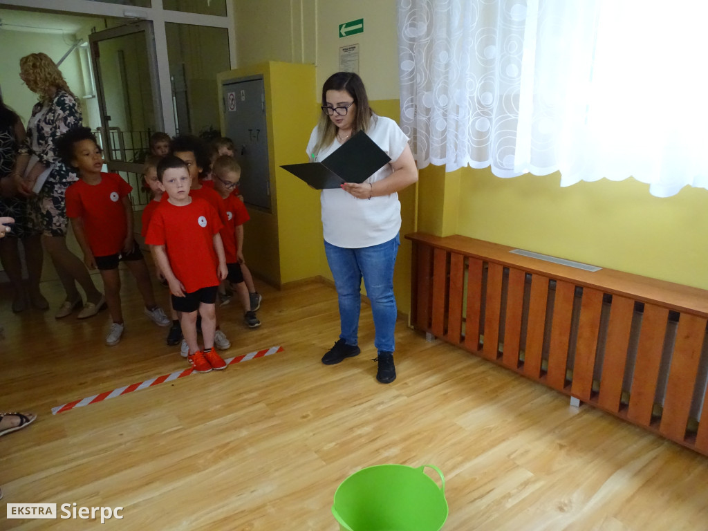 Sportowe zawody przedszkoli