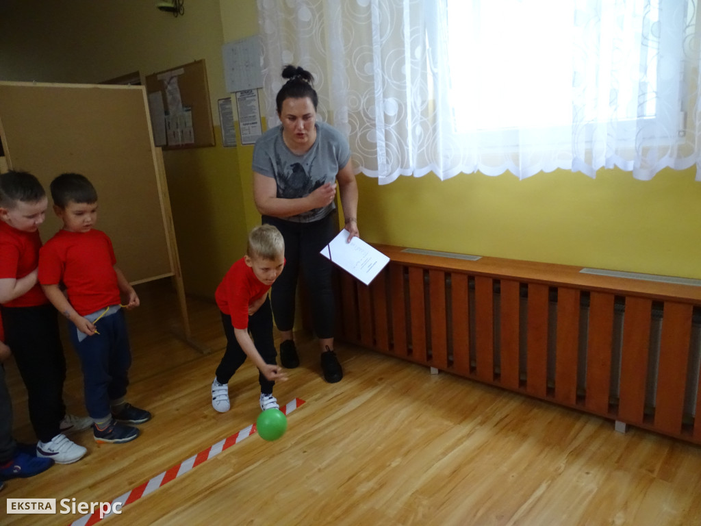 Sportowe zawody przedszkoli