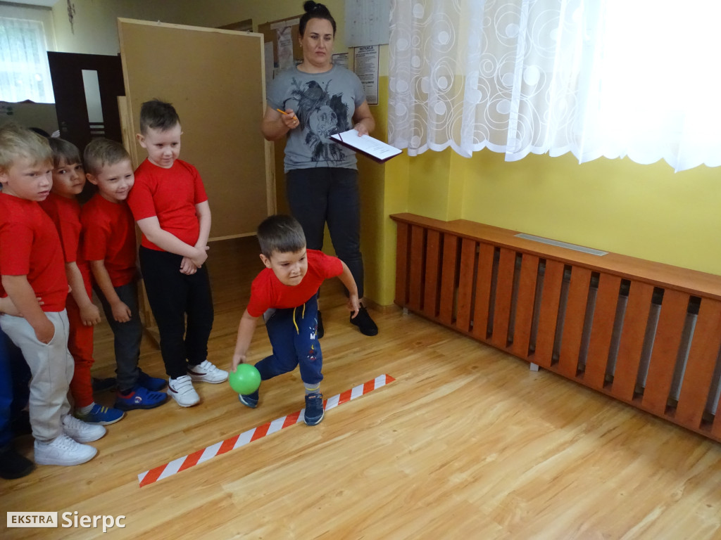 Sportowe zawody przedszkoli