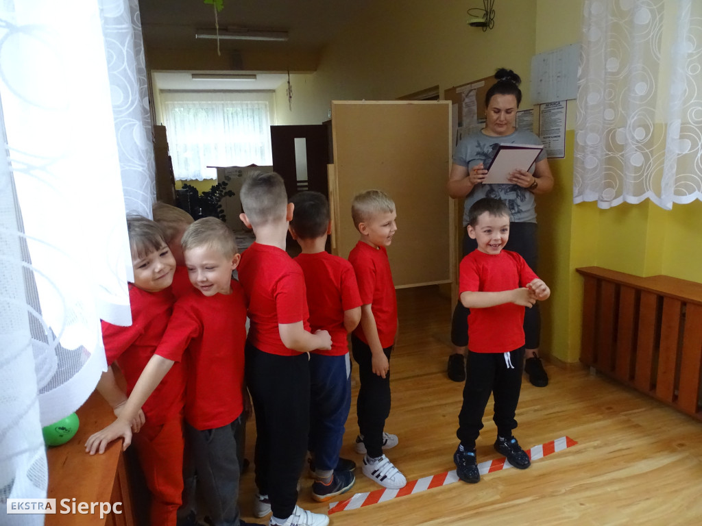 Sportowe zawody przedszkoli