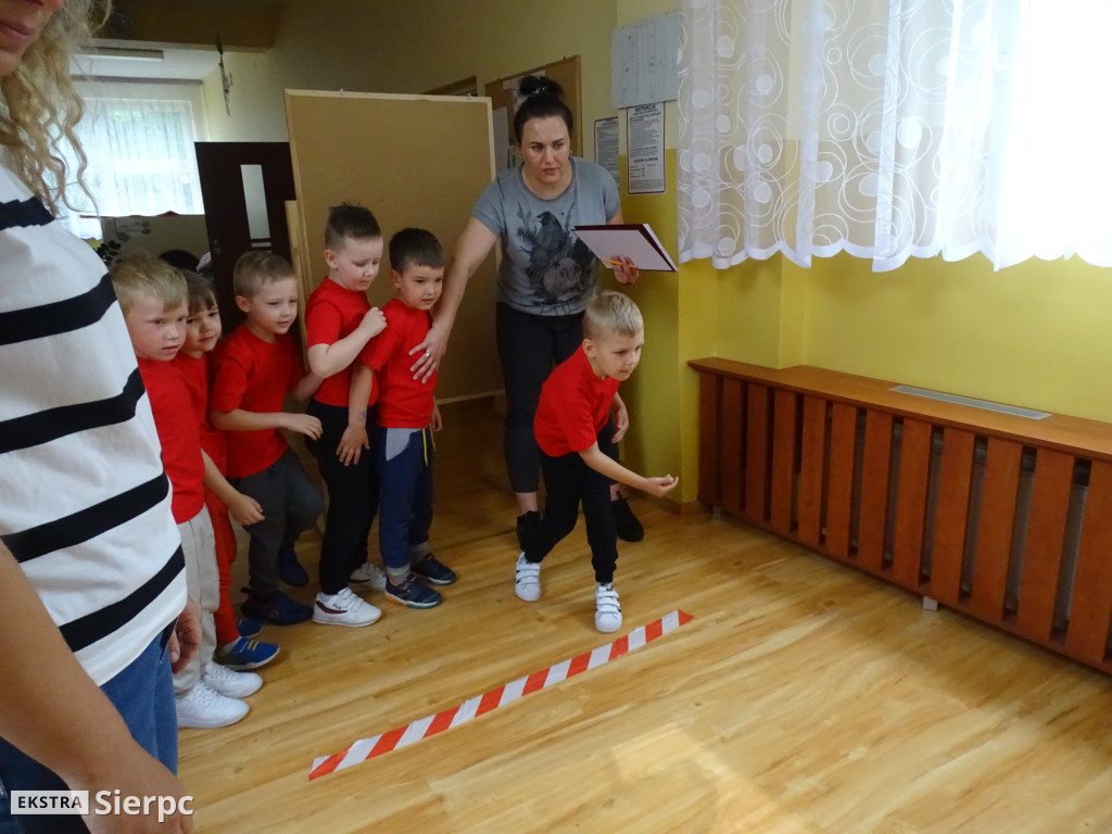 Sportowe zawody przedszkoli