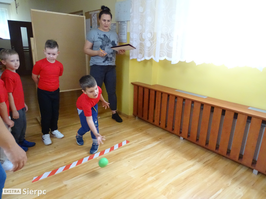 Sportowe zawody przedszkoli