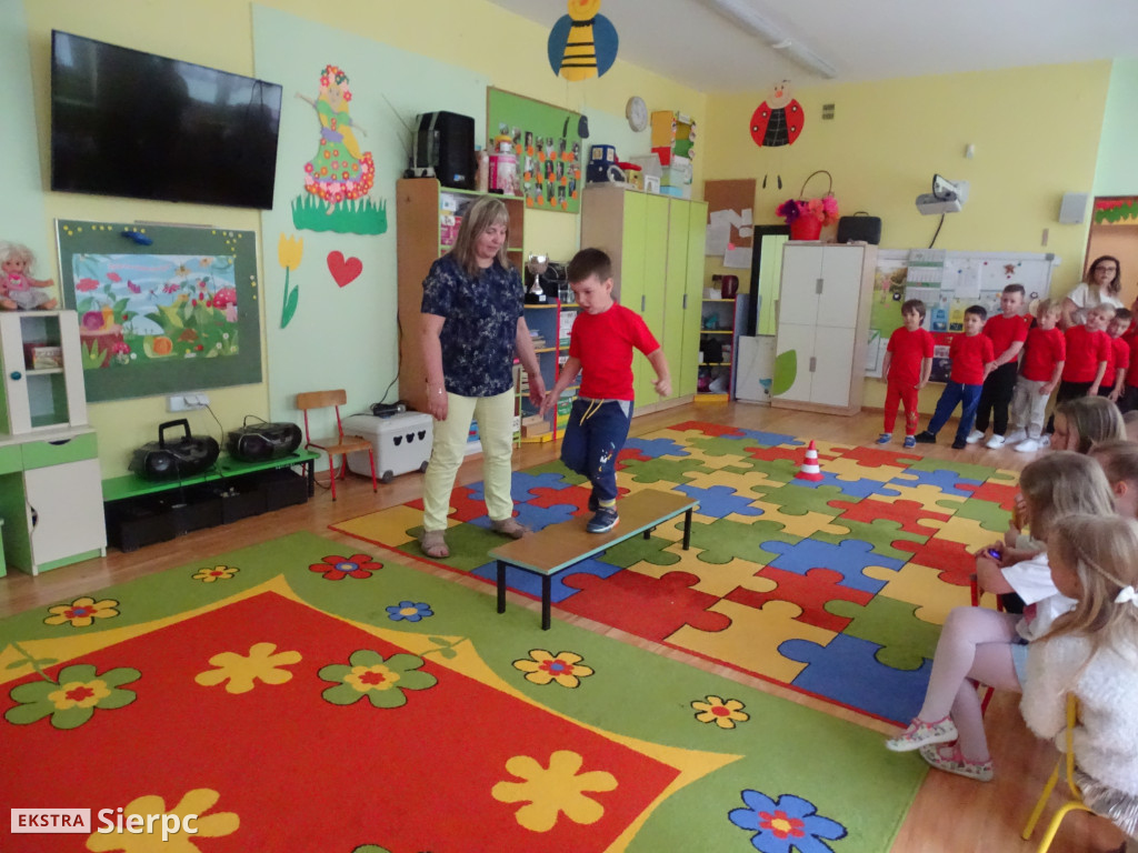 Sportowe zawody przedszkoli
