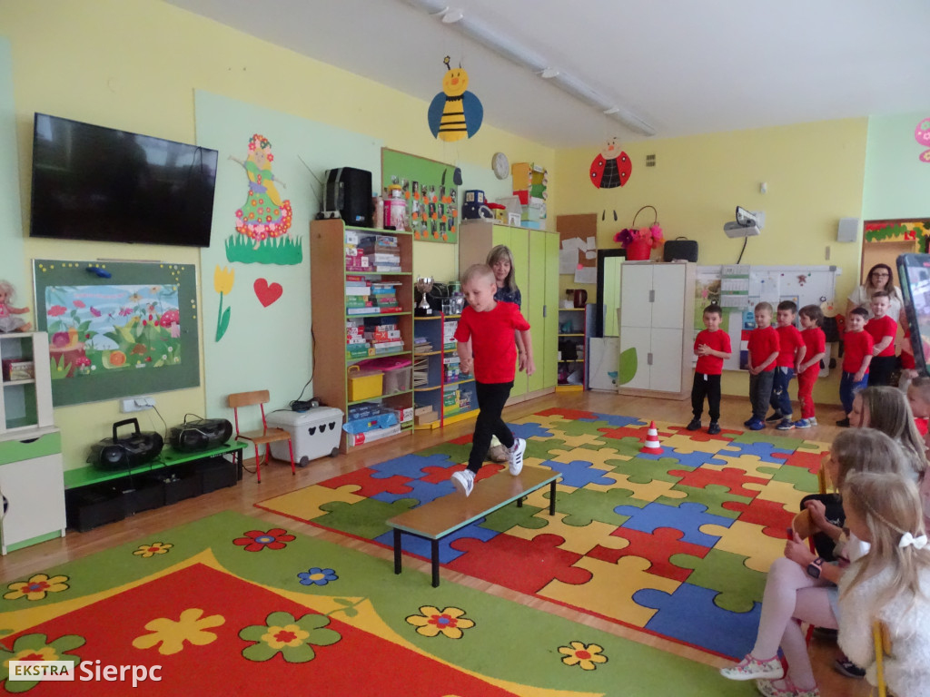 Sportowe zawody przedszkoli