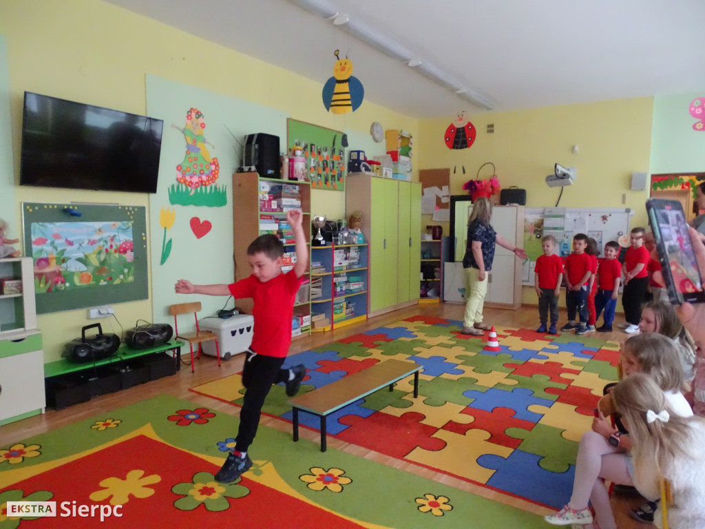 Sportowe zawody przedszkoli