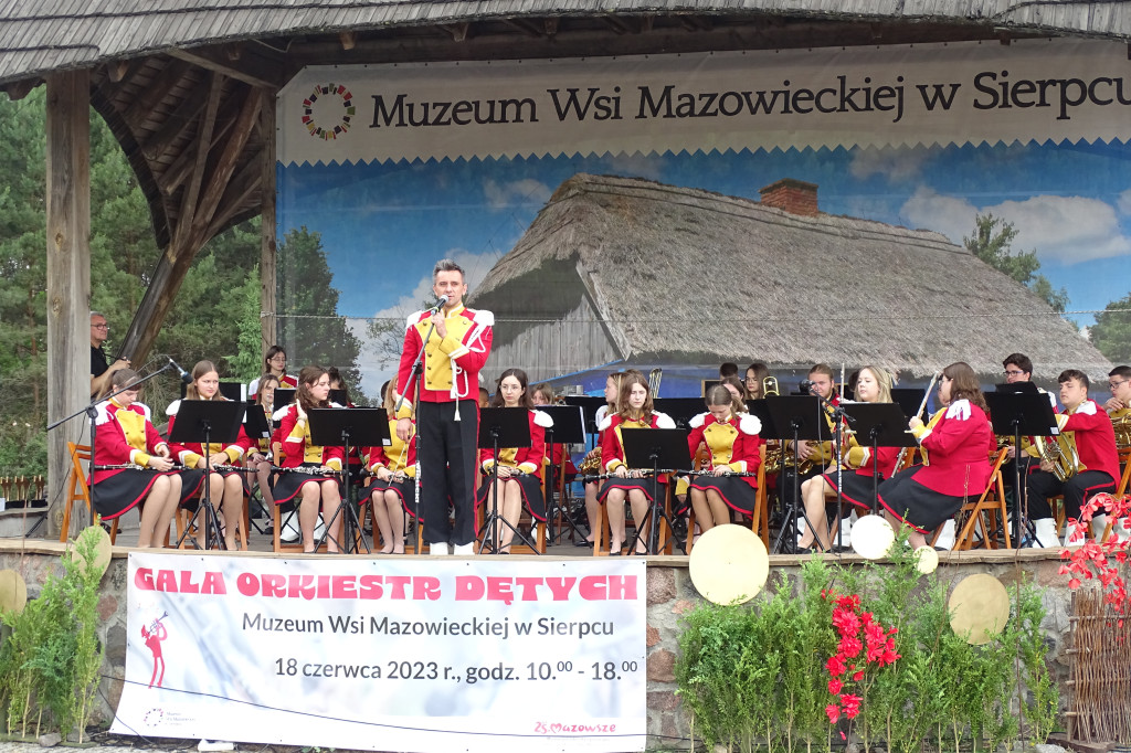 Gala Orkiestr Dętych w skansenie