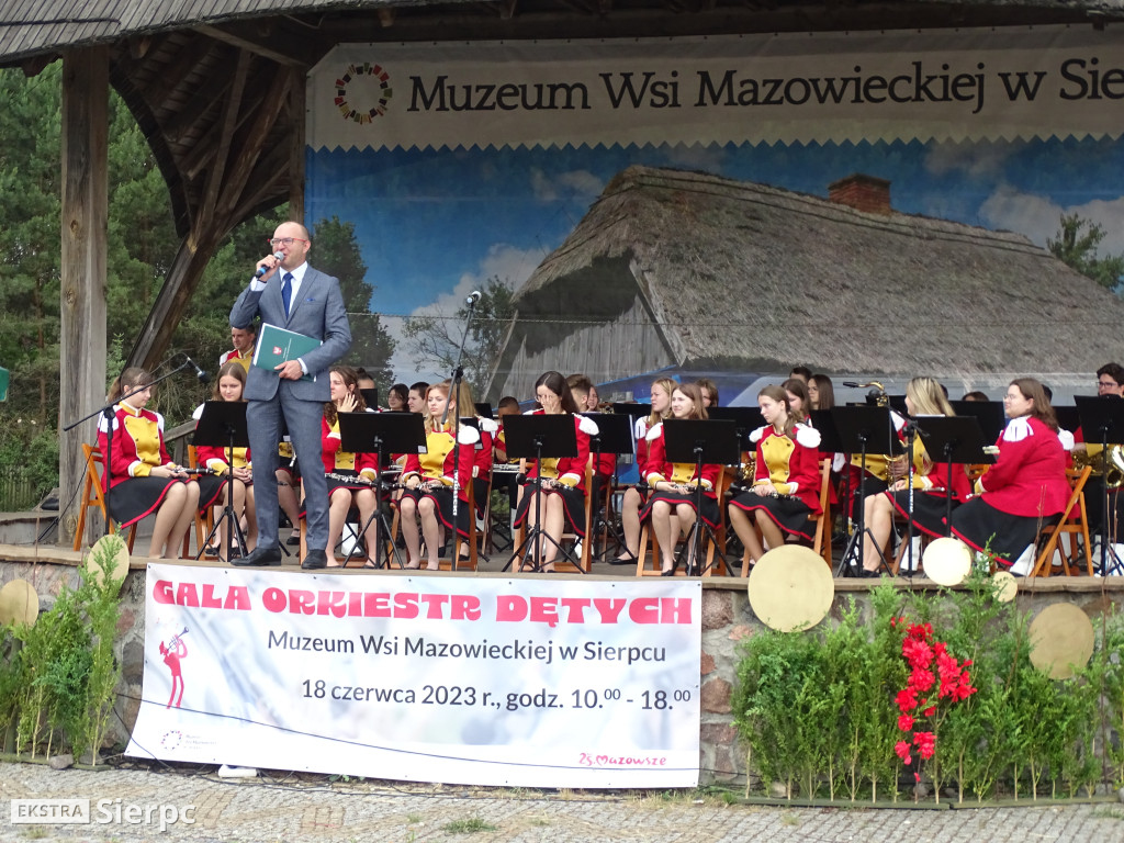 Gala Orkiestr Dętych w skansenie
