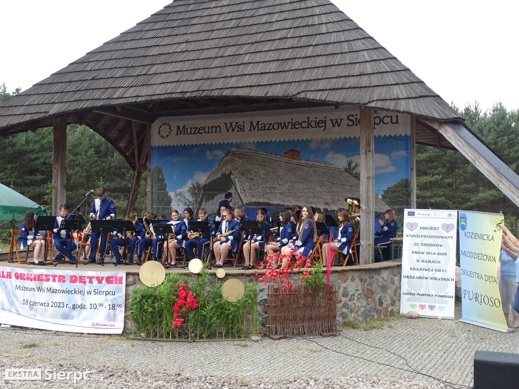 Gala Orkiestr Dętych w skansenie