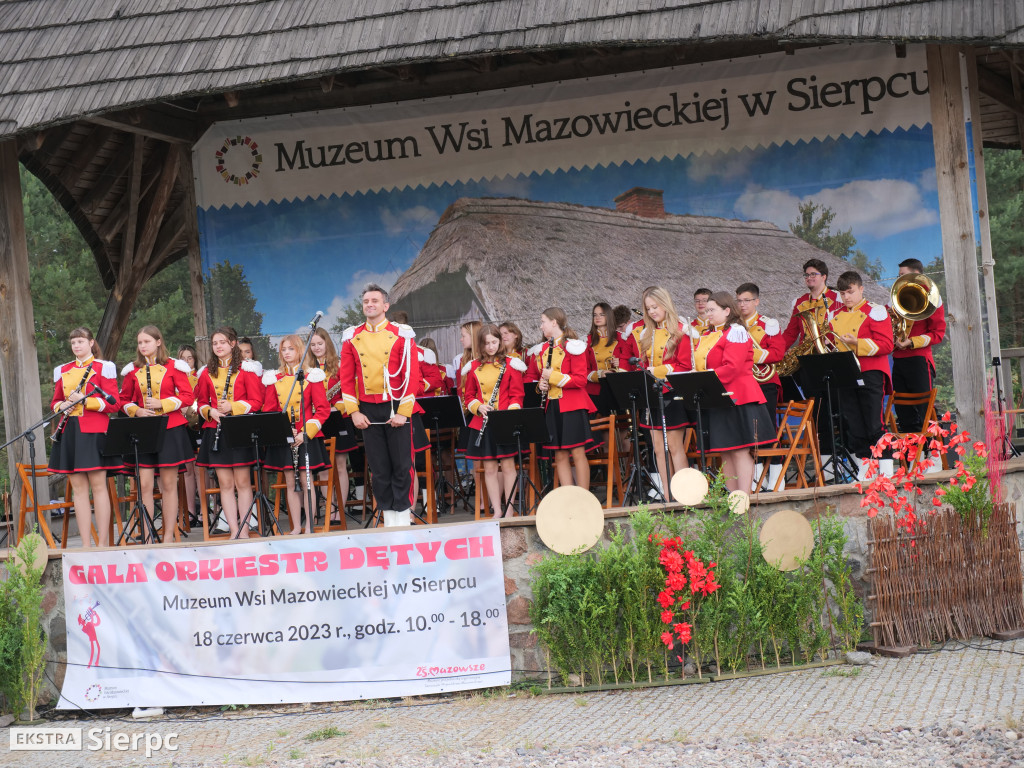 Gala Orkiestr Dętych w skansenie
