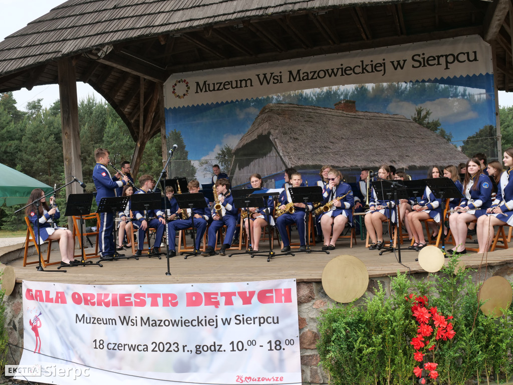 Gala Orkiestr Dętych w skansenie