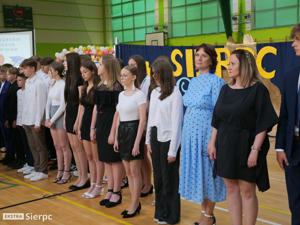 Zakończenie roku dla klas VIII w SP nr 2