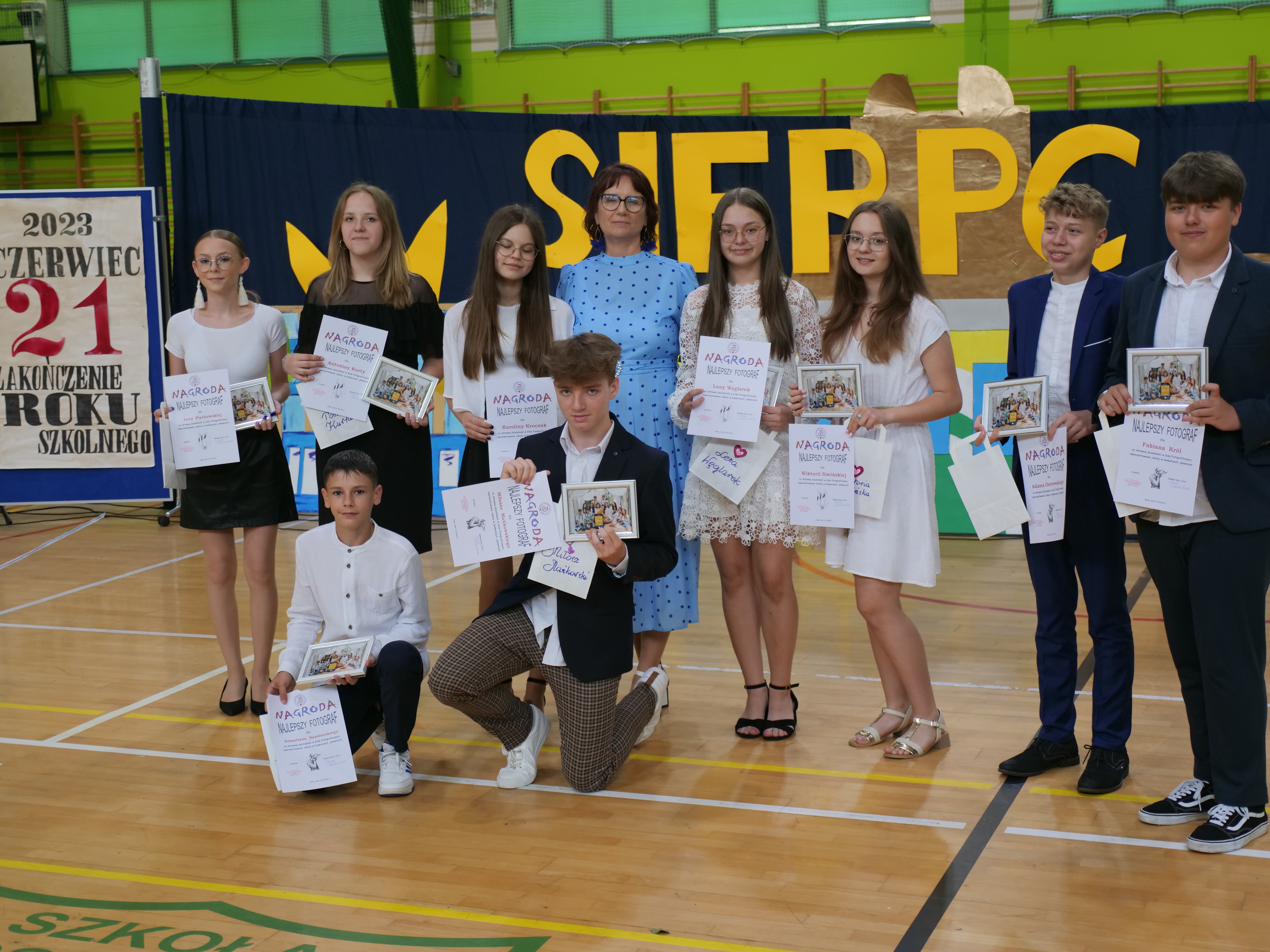 Zakończenie roku dla klas VIII w SP nr 2