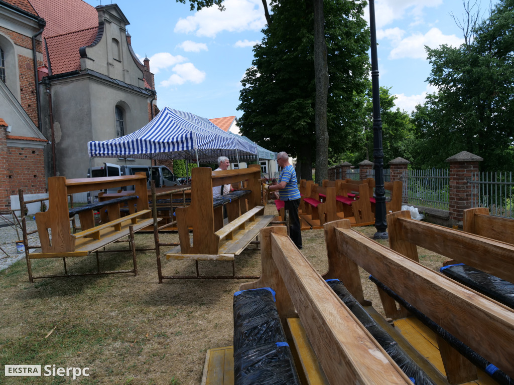 Remont w klasztorze