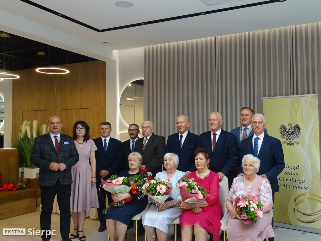 Złote i diamentowe gody par z gminy Mochowo