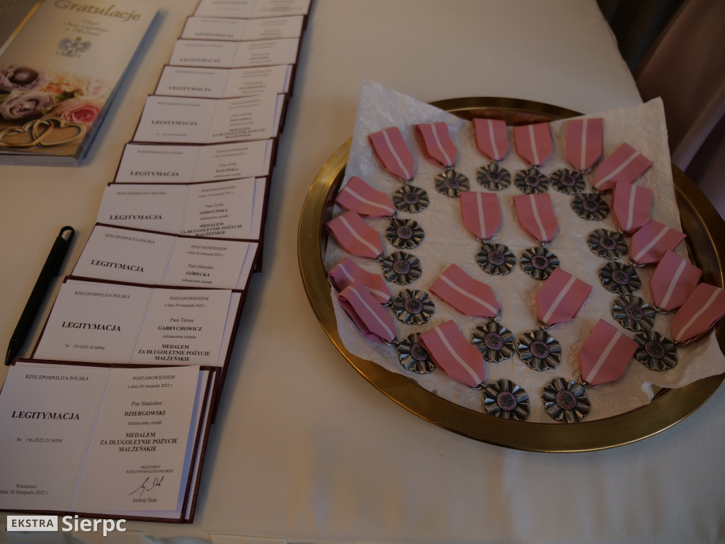 Złote i diamentowe gody par z gminy Mochowo