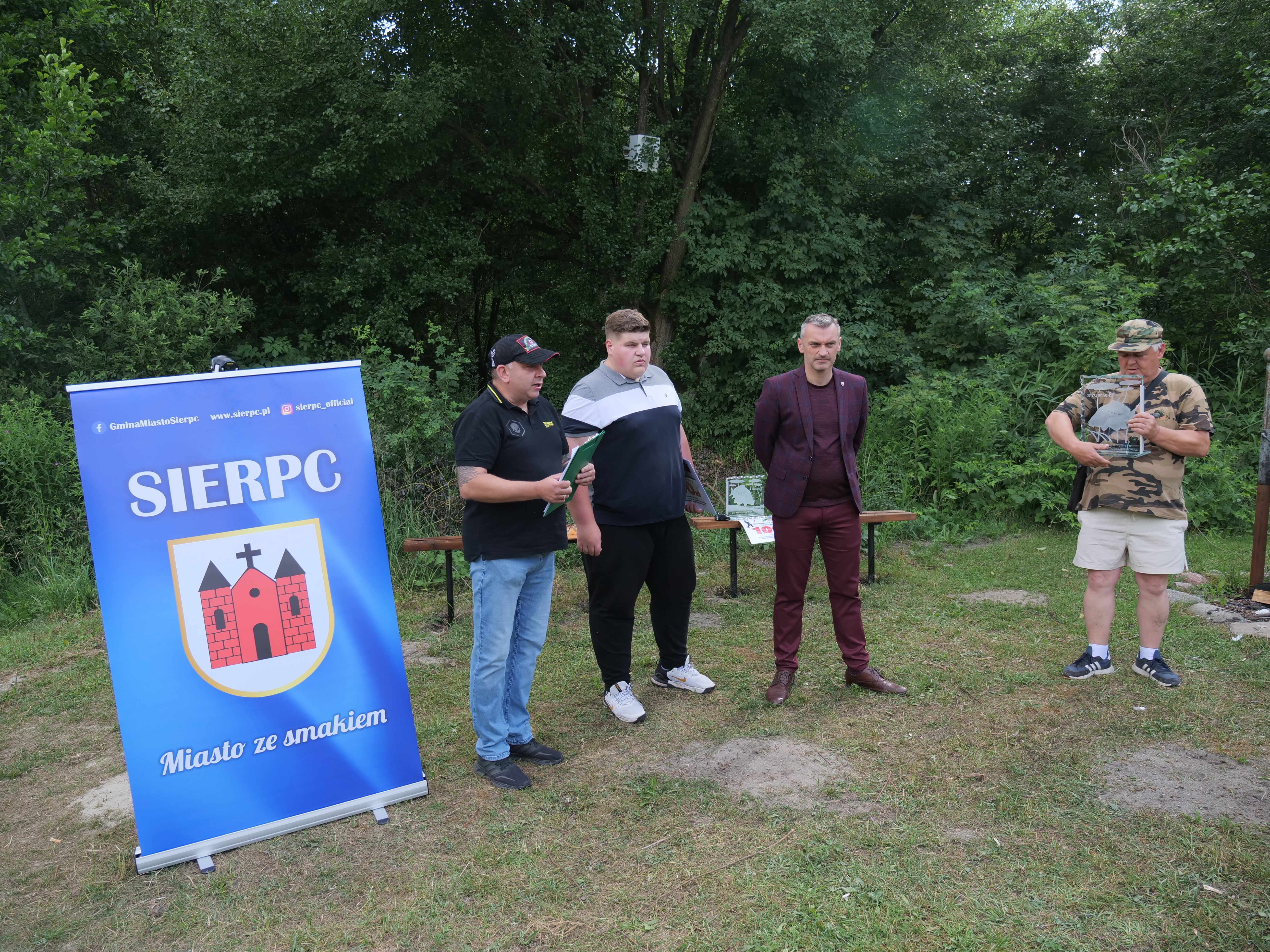 Zawody wędkarskie na Glinkach w Sierpcu