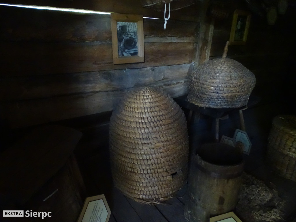 Miodobranie w skansenie