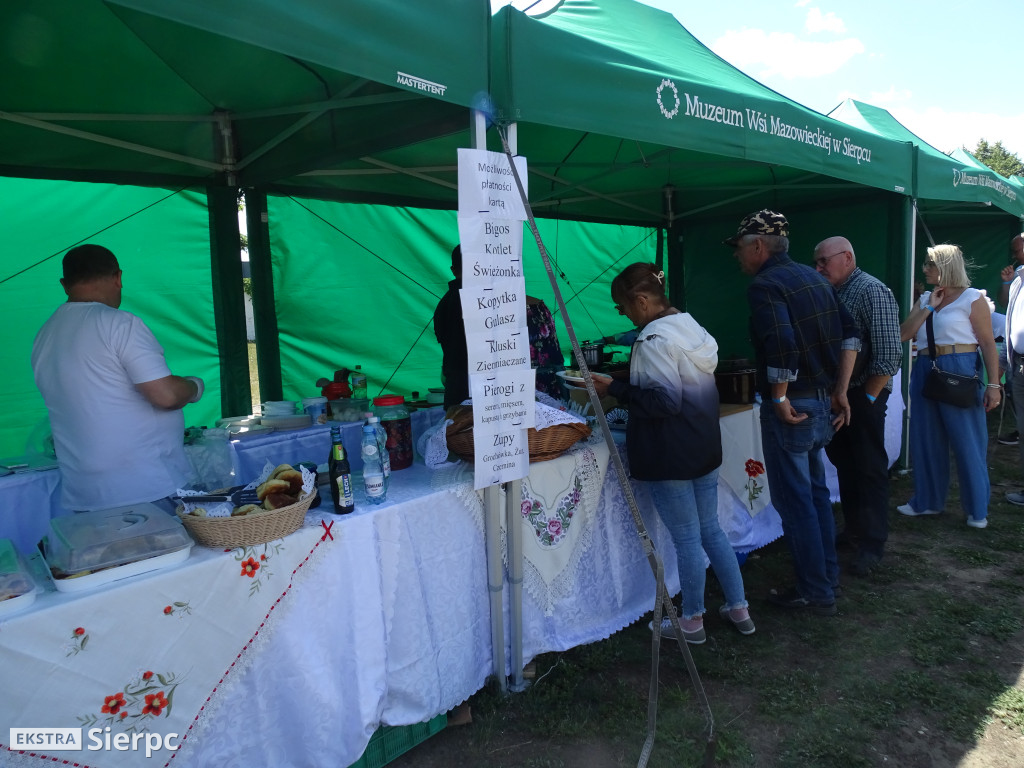 Miodobranie w skansenie