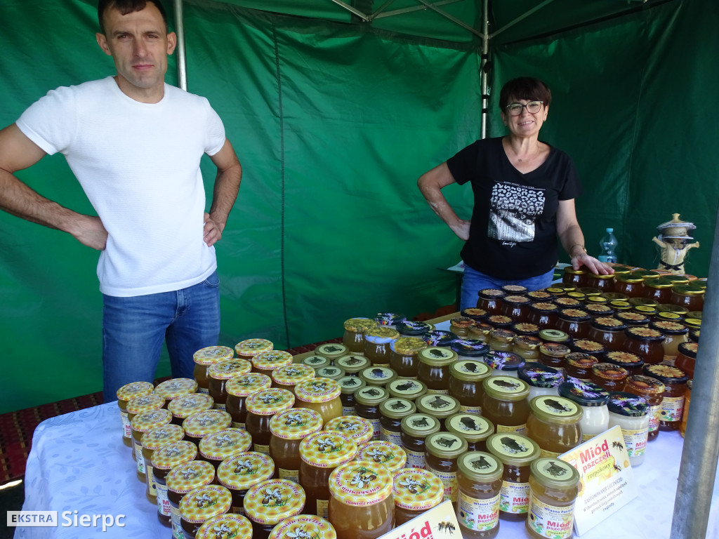 Miodobranie w skansenie