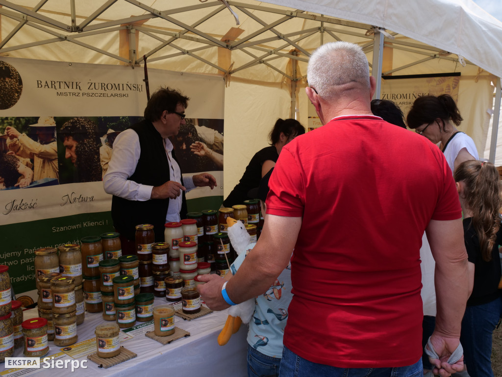 Miodobranie w skansenie