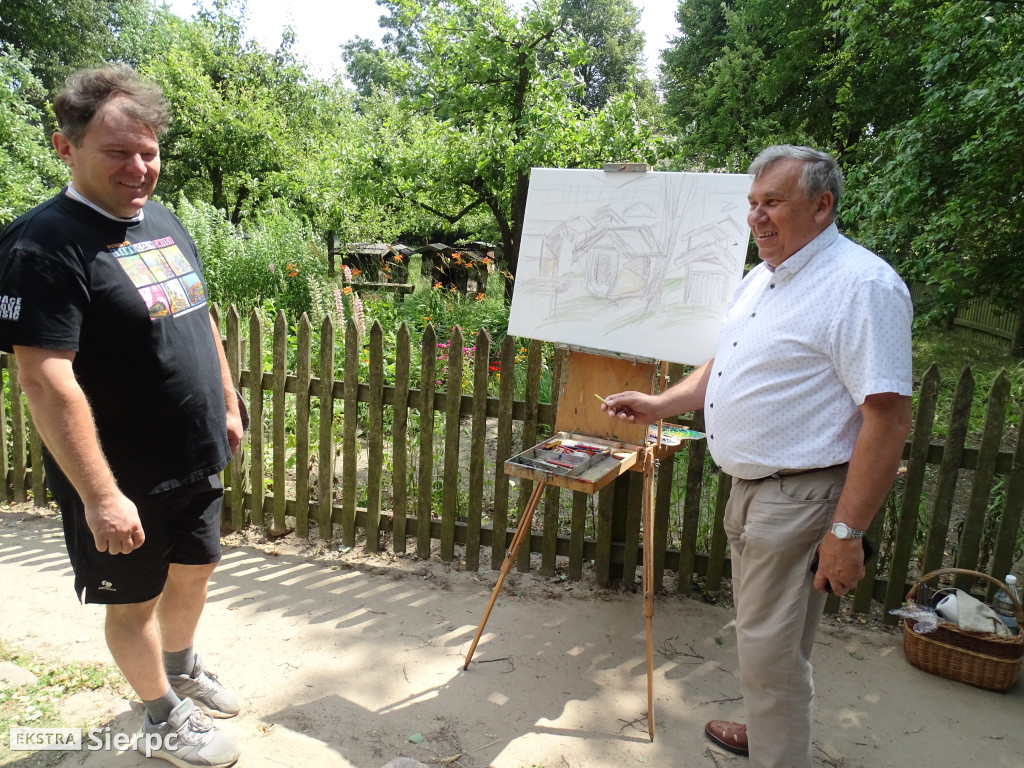 Plenerowo w skansenie