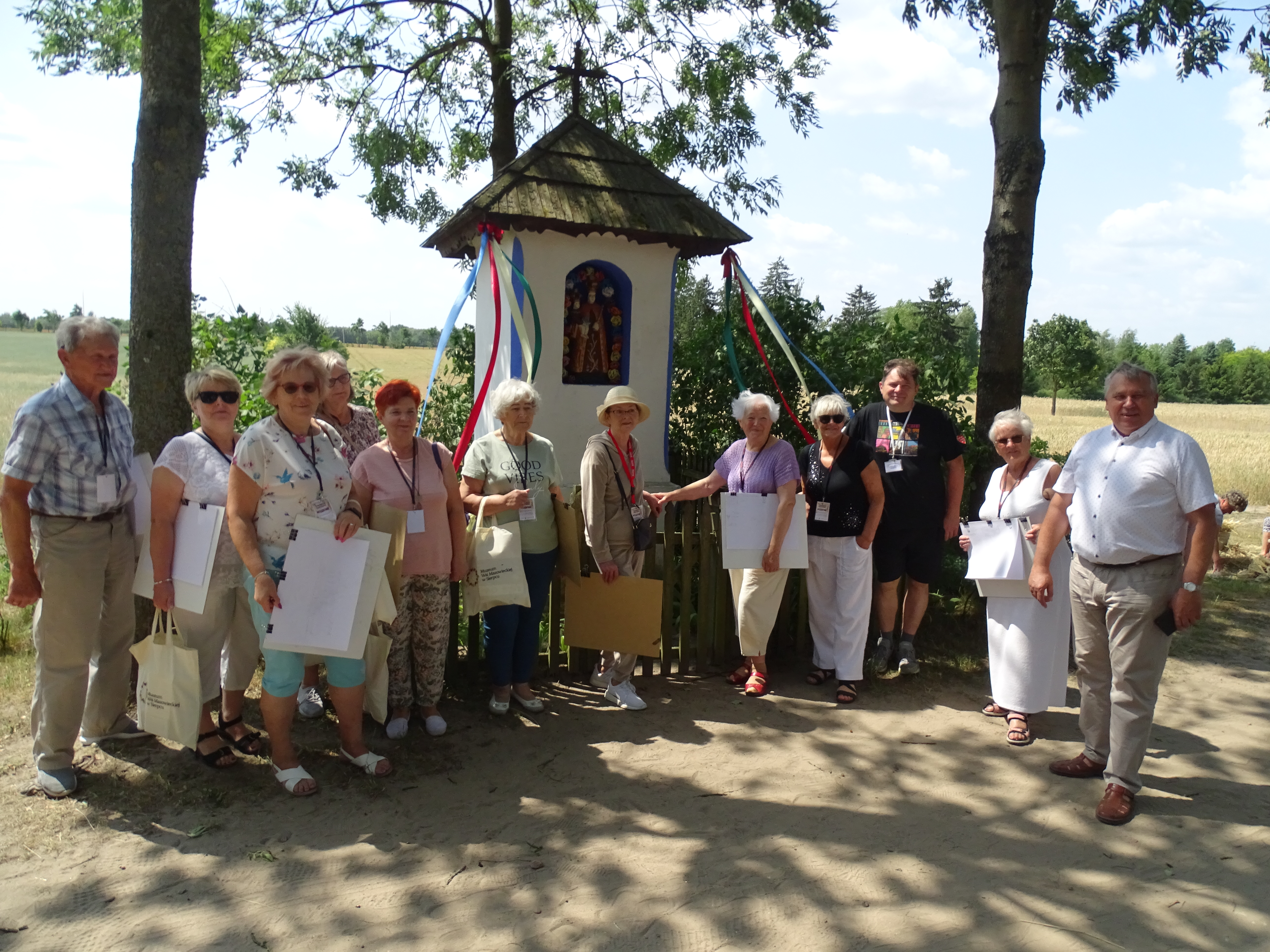 Plenerowo w skansenie