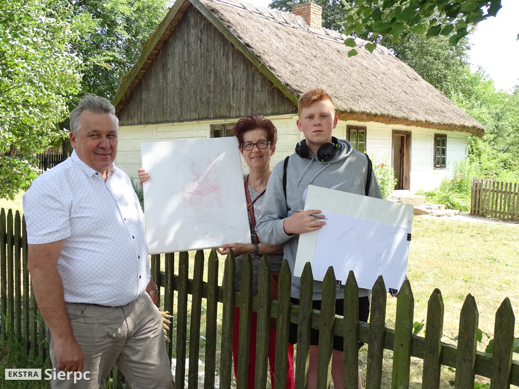Plenerowo w skansenie