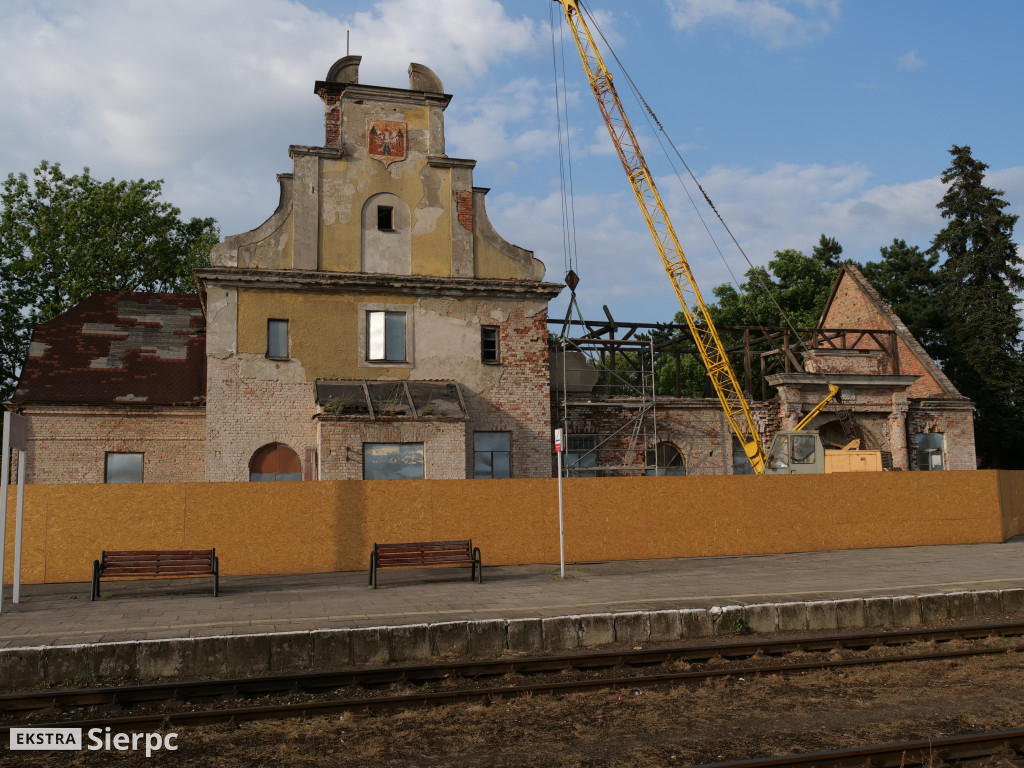 Remont dworca  PKP