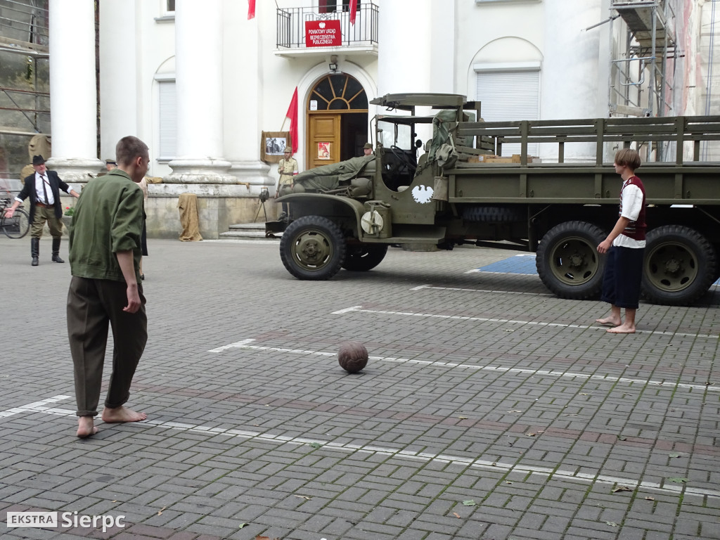 Historyczna inscenizacja przed sierpeckim sądem