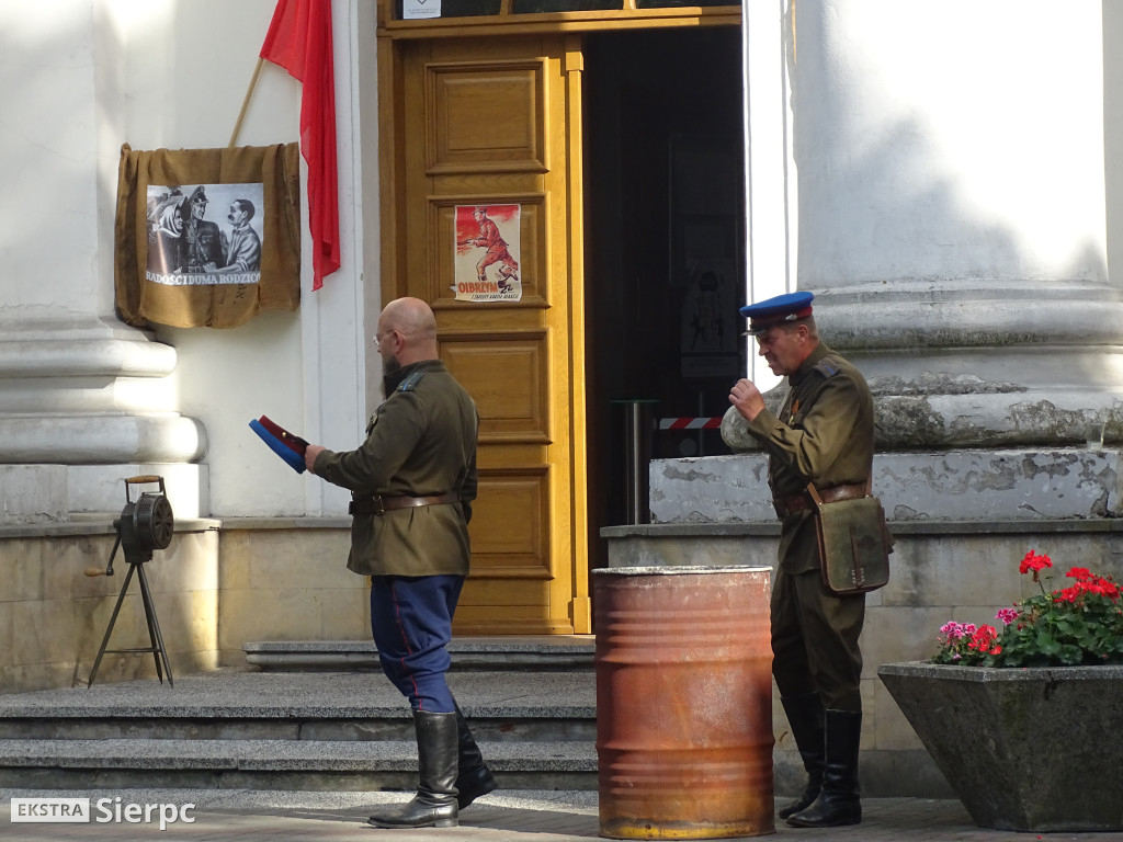 Historyczna inscenizacja przed sierpeckim sądem