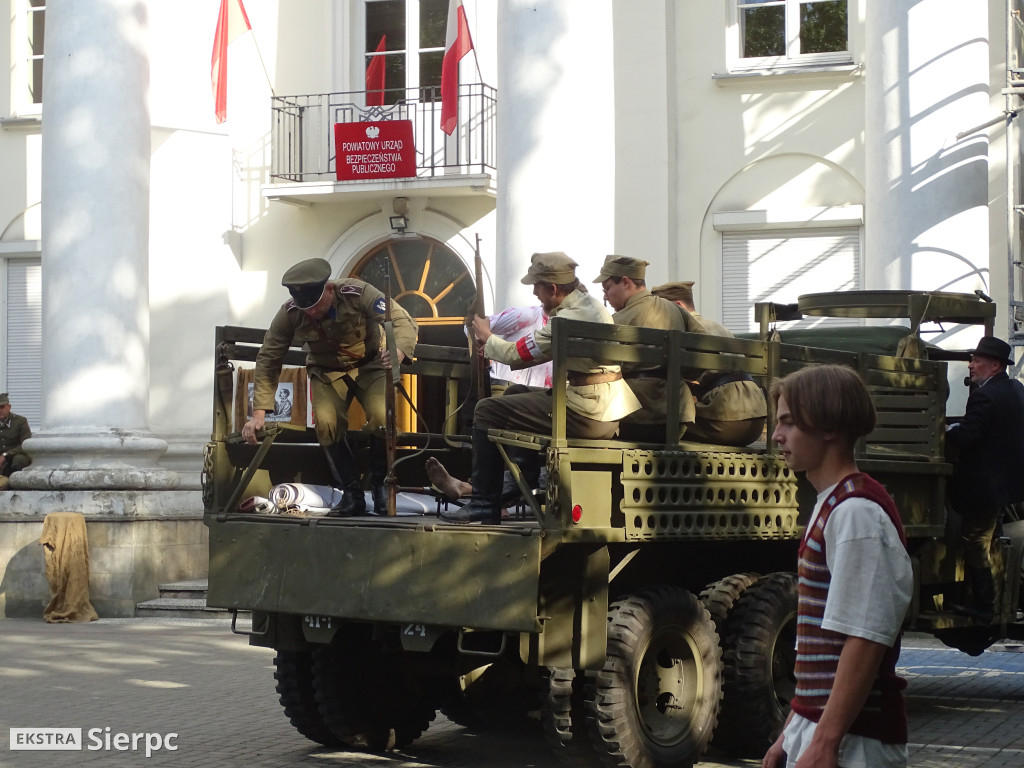 Historyczna inscenizacja przed sierpeckim sądem