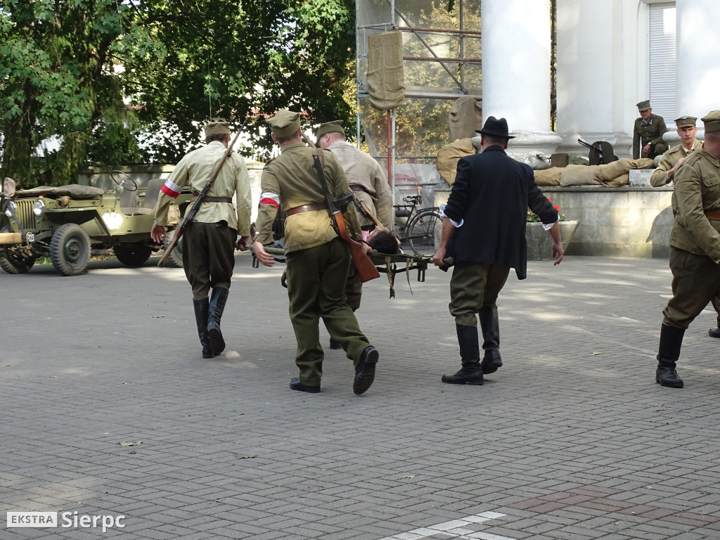 Historyczna inscenizacja przed sierpeckim sądem