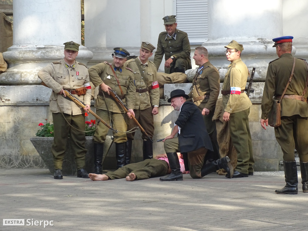 Historyczna inscenizacja przed sierpeckim sądem
