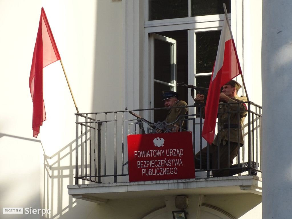 Historyczna inscenizacja przed sierpeckim sądem