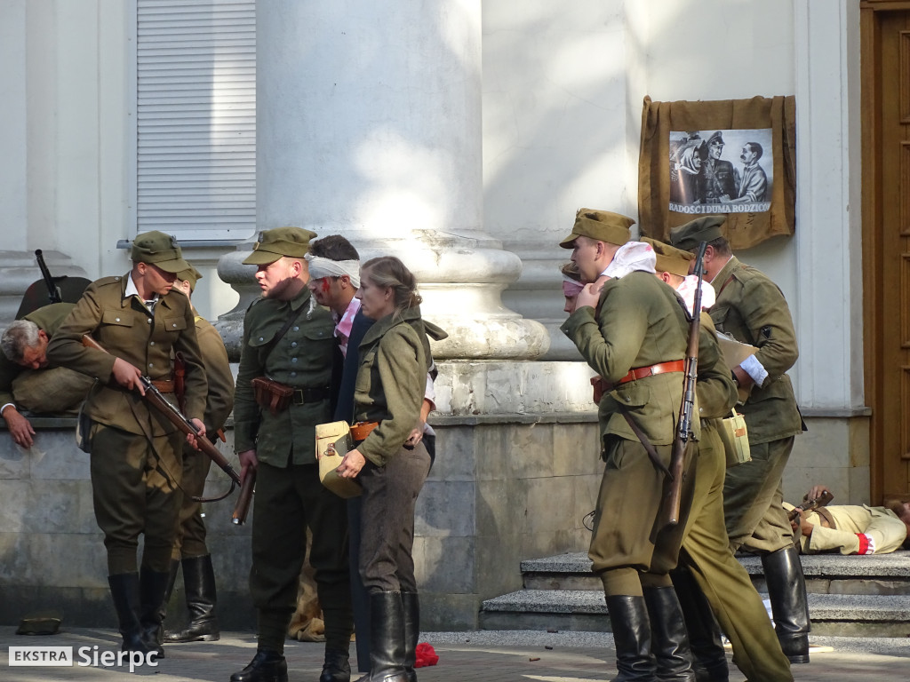 Historyczna inscenizacja przed sierpeckim sądem