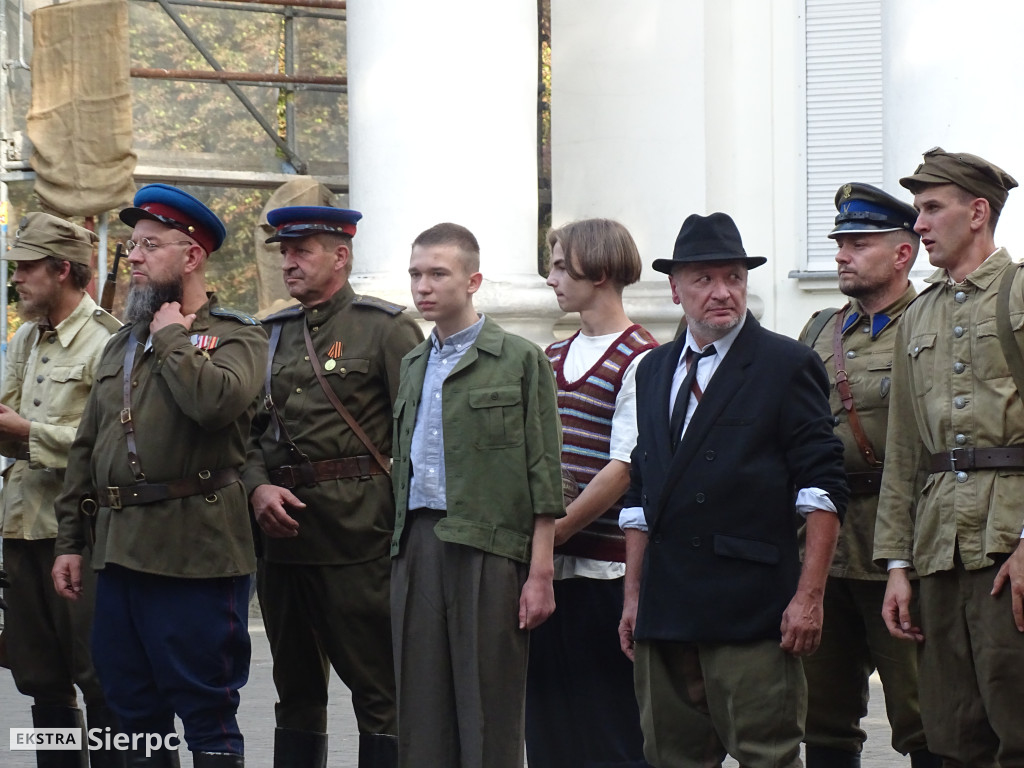 Historyczna inscenizacja przed sierpeckim sądem